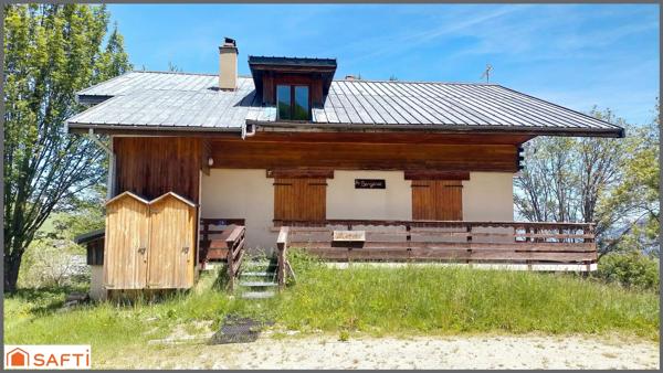 Chalet composé de trois appartements