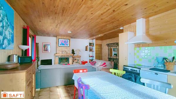 Chalet composé de trois appartements