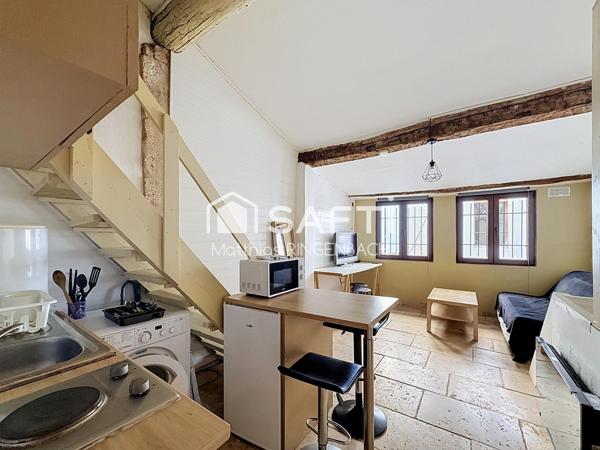 Deux studios climatisés + garage de 30 m²