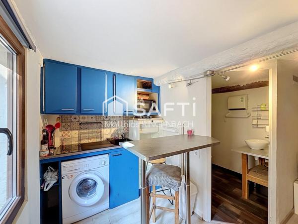 Deux studios climatisés + garage de 30 m²