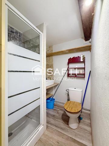 Deux studios climatisés + garage de 30 m²
