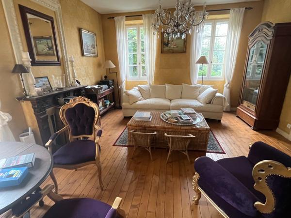 Dpt Gers (32), à vendre NOGARO proche, TRES ELEGANTE PROPRIETE RURALE sur 4.5 hectares, MAISON de MAITRE, GITE, deux piscines neuves, parc séculaire, SANS NUISANCE