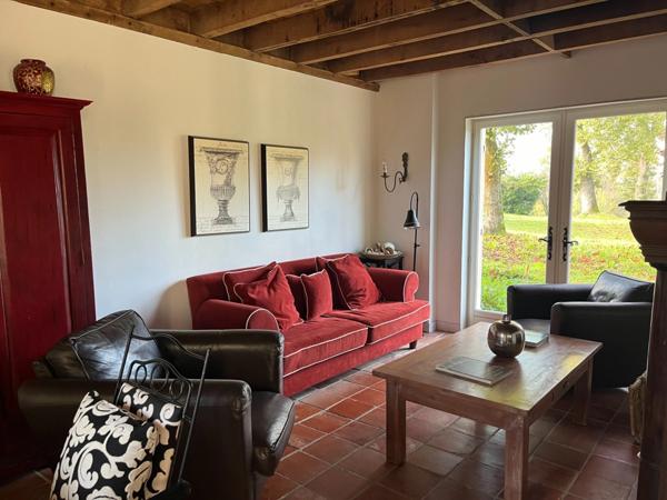 Dpt Gers (32), à vendre NOGARO proche, TRES ELEGANTE PROPRIETE RURALE sur 4.5 hectares, MAISON de MAITRE, GITE, deux piscines neuves, parc séculaire, SANS NUISANCE