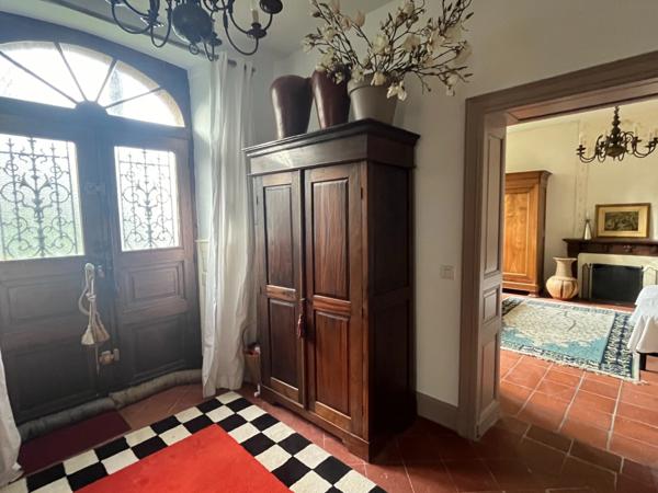 Dpt Gers (32), à vendre NOGARO proche, TRES ELEGANTE PROPRIETE RURALE sur 4.5 hectares, MAISON de MAITRE, GITE, deux piscines neuves, parc séculaire, SANS NUISANCE