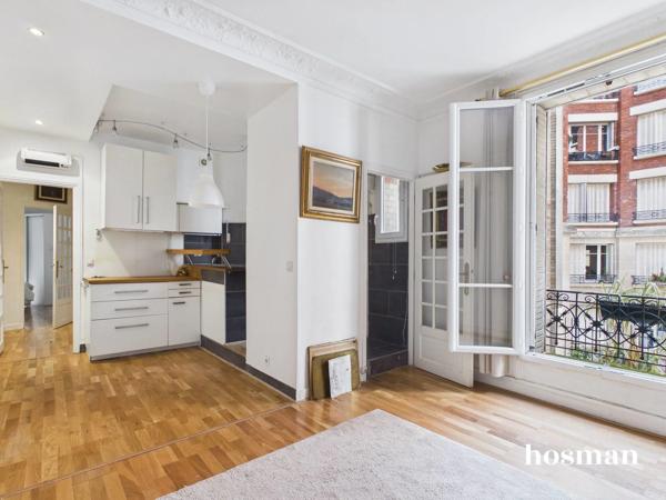 Au calme absolu ! Appartement 2 pièces de 44m² - Guy Môquet - Rue Lamarck, Paris