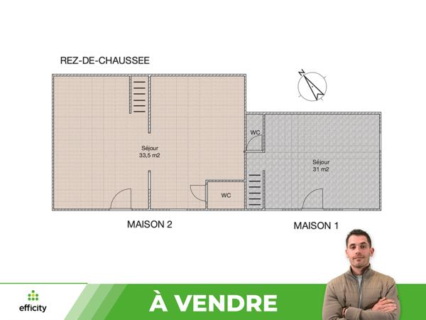 Immeuble 7 pièces - 121 m²
