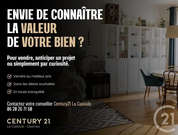 Appartement T3 à vendre  3 pièces - 71,66 m 2   BAILLARGUES  - 34