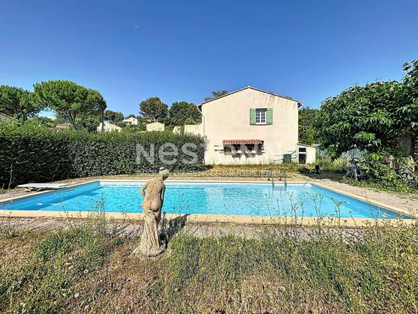Bouc Bel Air - 4 pièce(s) - 84.75 m2 - secteur La salle, 1169m² de terrain, piscine, grand sous sol de 90m²