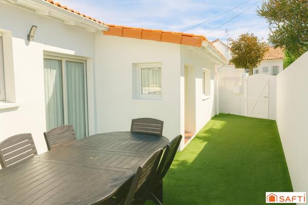 Maison plain pied rénovée à 250m de la plage