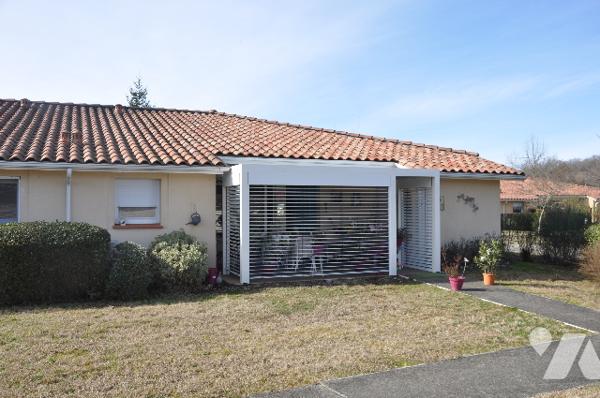 SALIES DU SALAT résidence les Sénioriales pavillon T3 viager occupé. bouquet 100000 € et rente 100 €