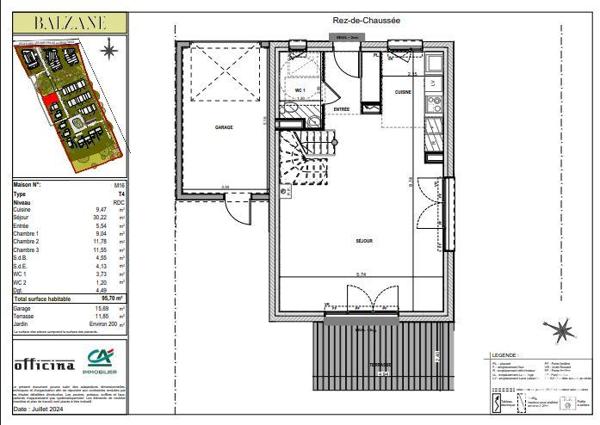 Maison à vendre 4 pièces 95 m² Couëron