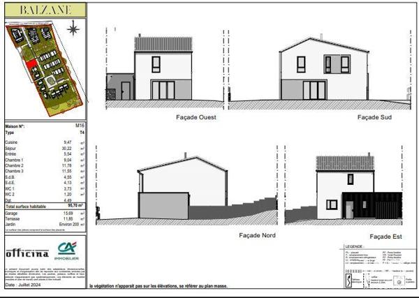 Maison à vendre 4 pièces 95 m² Couëron