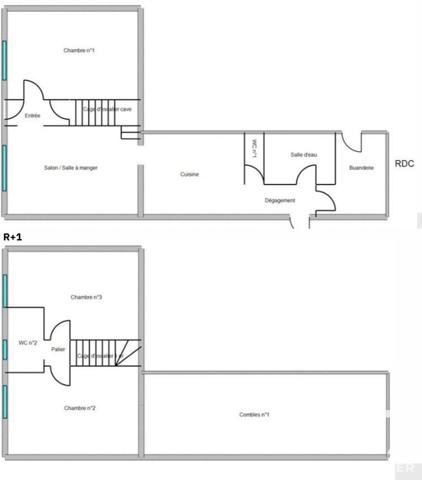 Maison à vendre 4 pièces 105 m² Rouillé