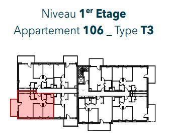 Appartement à vendre 3 pièces 70 m² Aumetz