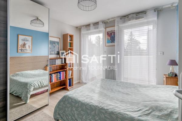 MERIGNAC- Limite BORDEAUX : Appt comme une maison - 3 ch, jardin