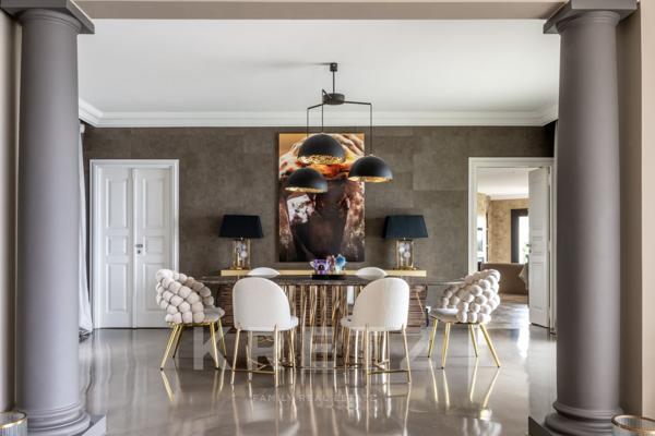 Maison d'architecte à l'entrée du cap Corse avec vue mer panoramique