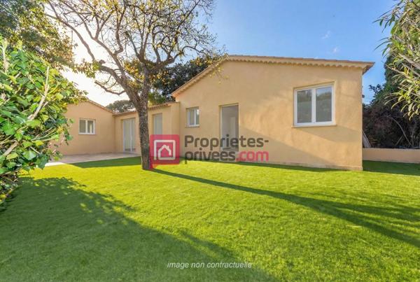 Mougins/Le Cannet villa individuelle rénovée entièrement, 3 pièces 55 m2, terrasse jardin parkings