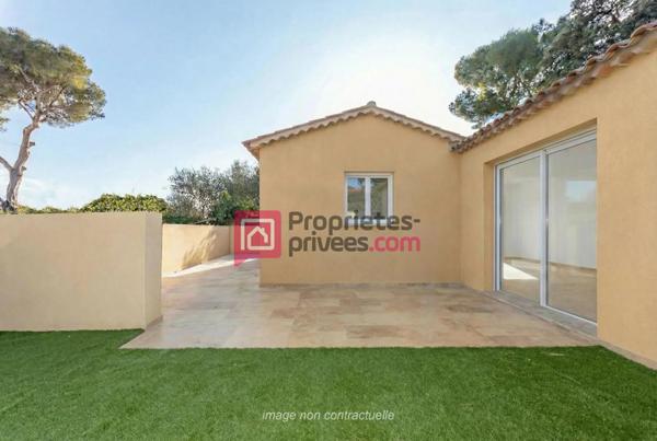 Mougins/Le Cannet villa individuelle rénovée entièrement, 3 pièces 55 m2, terrasse jardin parkings