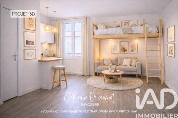 Appartement à vendre 1 pièce 14 m² Versailles