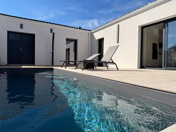 1500 m plage villa T4 neuve Vaux sur mer
