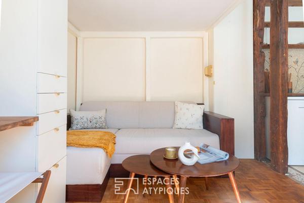 Studio rénové à deux pas de la rue de Bretagne