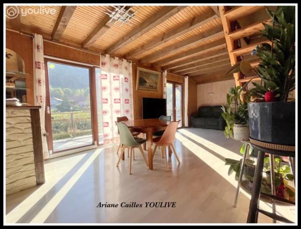 MONNETIER Chalet de 180m2 terrain 1100m2