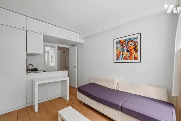 Recamier - Appartement de 15,17 m² au calme absolu 