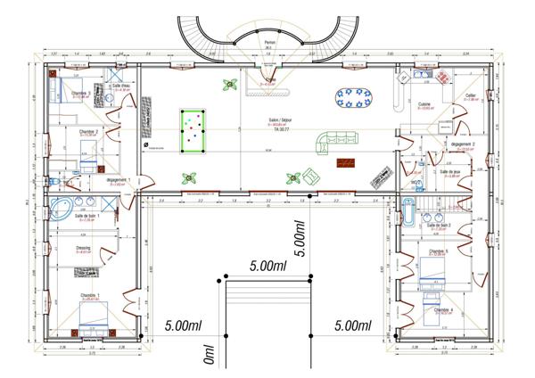 Maison 392 m² Latresne - vue sur Bordeaux