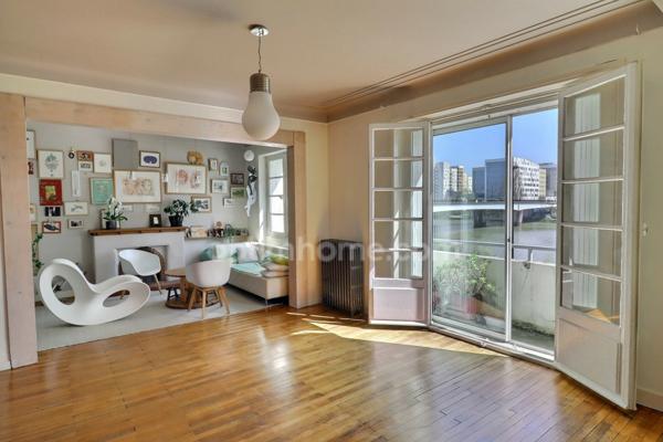 Maison Appartement T7 (5 chambres) 161m² avec Terrasse à Nantes (Cité des Congrès)