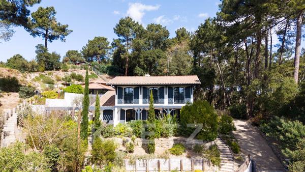 Villa d'exception vue pinède infinie
