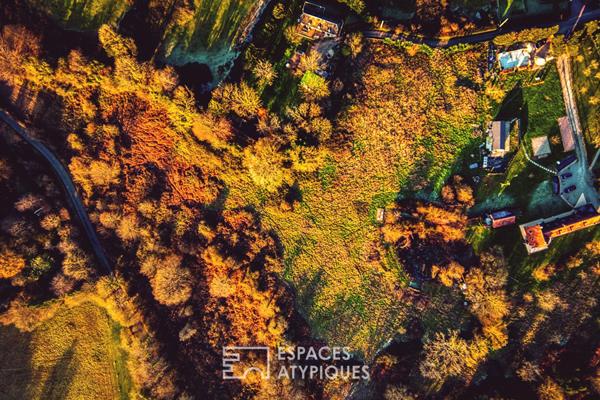 Terrain de 1500 m² constructible rare dans un environnement naturel privilégié