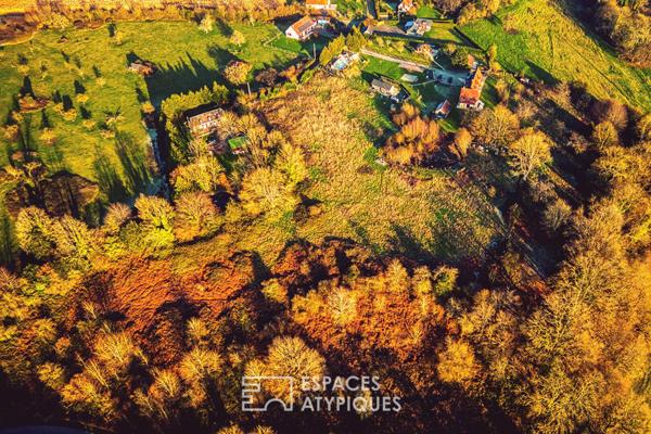 Terrain de 1500 m² constructible rare dans un environnement naturel privilégié