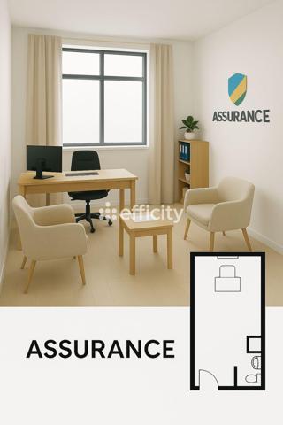 Bureau 1 pièce - 28 m²