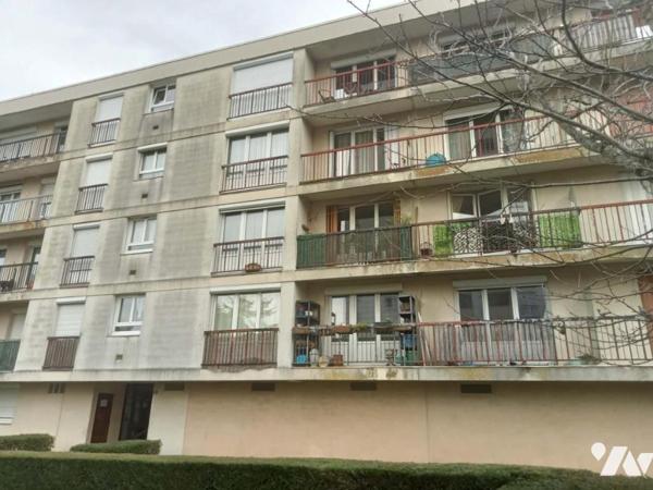 T3 de 63,11m², 2 CH, balcon, cave