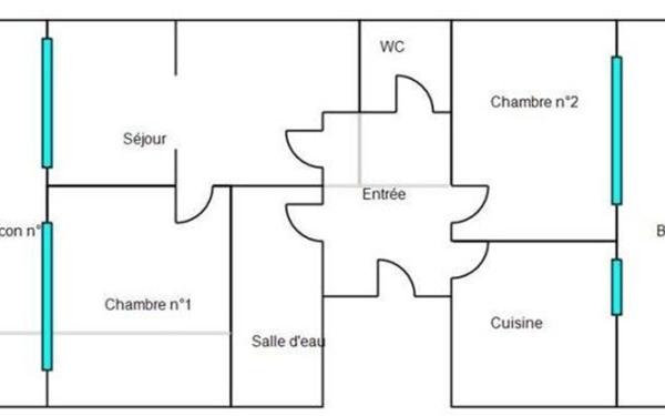 Appartement à louer    3 pièces • 78,06 m2 Vernet-les-Bains