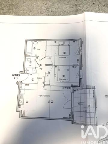 Appartement à vendre 3 pièces 58 m² Roquebrune-sur-Argens
