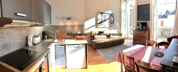 T1 Bis bourgeois meublé avec balcon à Bagnèrtes de Luchon