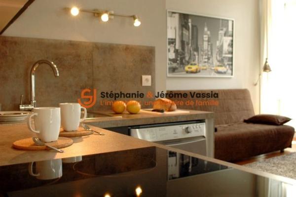 T1 Bis bourgeois meublé avec balcon à Bagnèrtes de Luchon