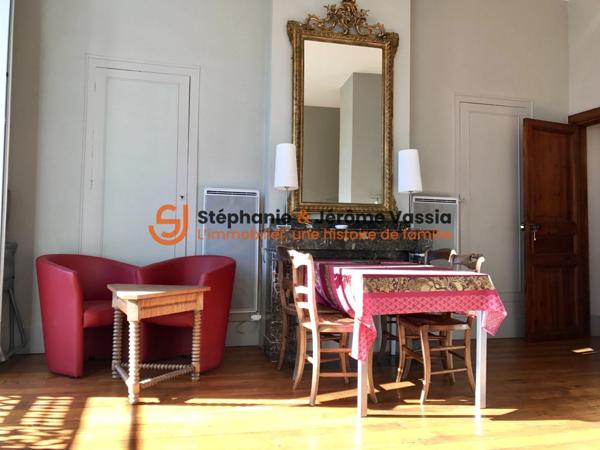 T1 Bis bourgeois meublé avec balcon à Bagnèrtes de Luchon