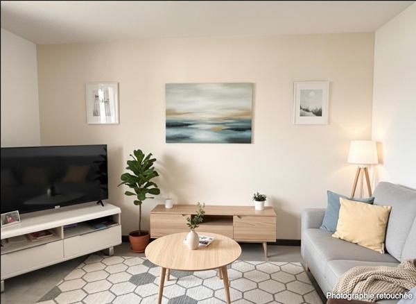 Appartement avec garage quartier calme et proche des commodités