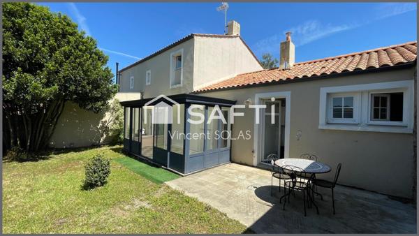 Propriété de 136m² + logement T3 de 63m² sur 1489m² - Calme - Bel Environnement