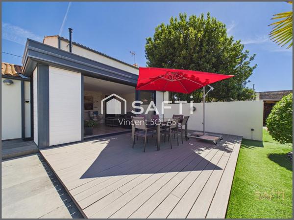 Propriété de 136m² + logement T3 de 63m² sur 1489m² - Calme - Bel Environnement