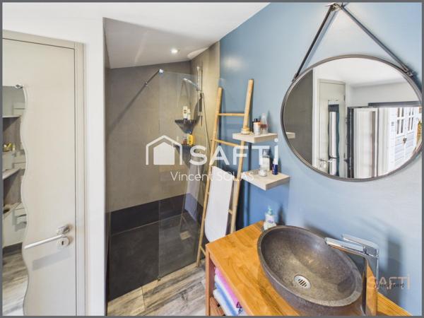 Propriété de 136m² + logement T3 de 63m² sur 1489m² - Calme - Bel Environnement