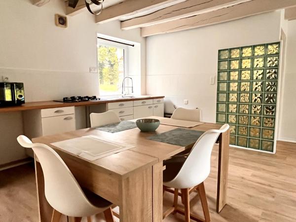 Maison en pierre rénovée de 120 m² à deux pas de la Vilaine