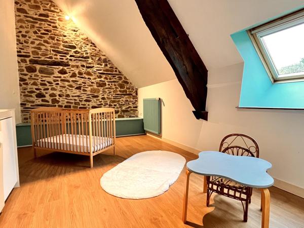 Maison en pierre rénovée de 120 m² à deux pas de la Vilaine