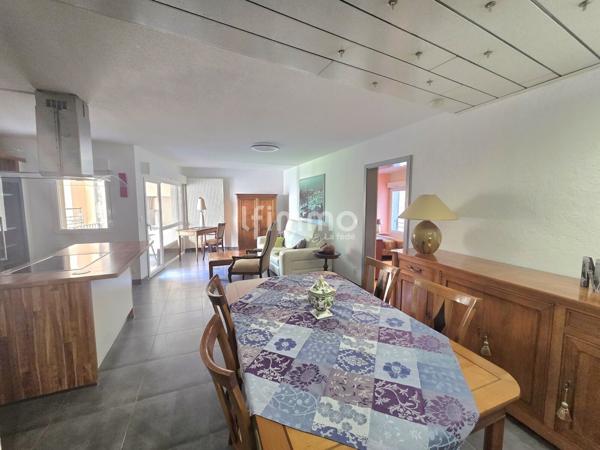 Grand 2 pièces de 60 m² avec balcon