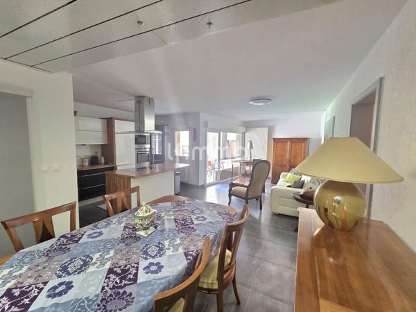 Grand 2 pièces de 60 m² avec balcon