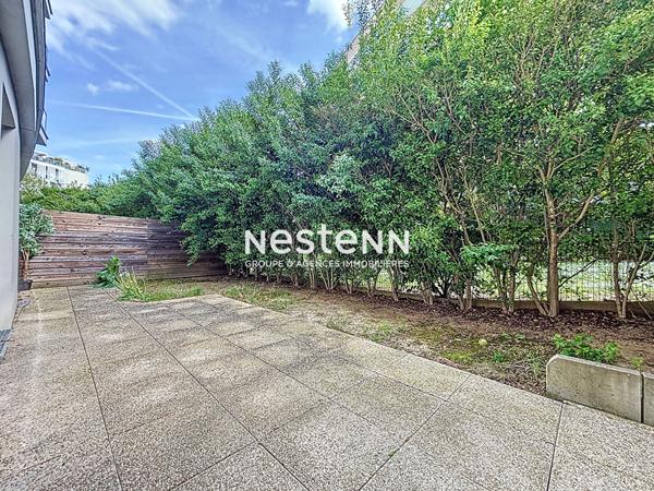 ISSY LES MOULINEAUX - FORT D'ISSY - Vente appartement 2 pièces de 49,40 m² avec terrasse et jardin de 43 m²