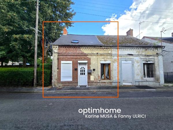 59 - Vente maison louée FOURMIES - 5 pièces - Cour