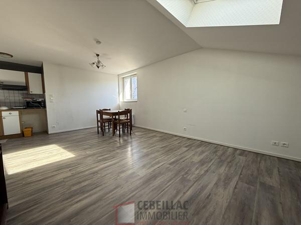 Studio à rafraichir en dernier étage à Châtel-Guyon / Idéal résidence secondaire ou investissement locatif
